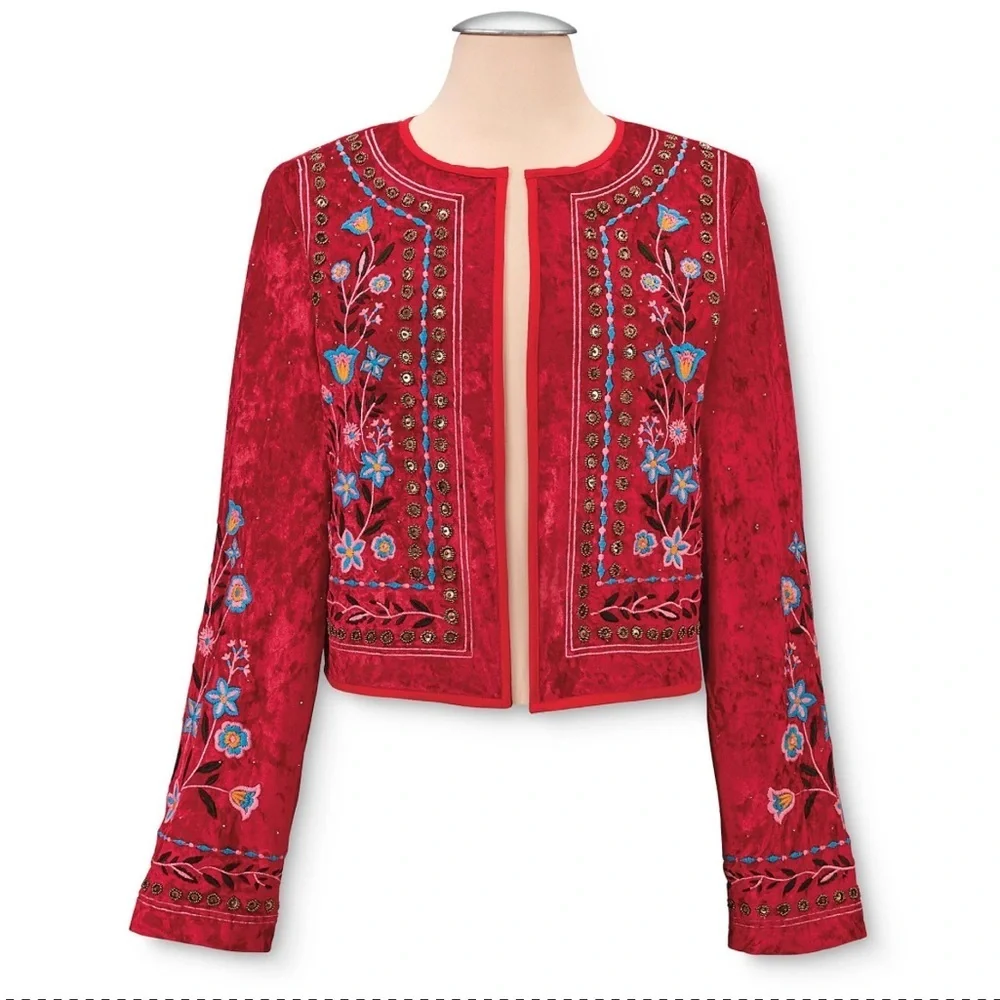 The Pyramid Collection elegant red